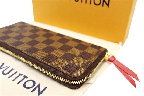 louis vuitton clemence wallet damier review|authentic Louis Vuitton damier wallet.